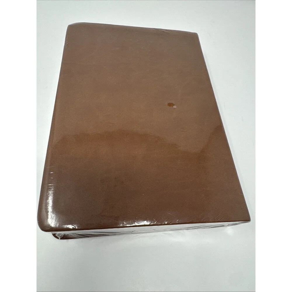 Restoration Study Bible Brown Leather 2011 BRAND NEW SEALED IN PLATIC
